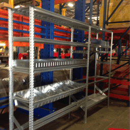 Metalsistem folded boltless shelving